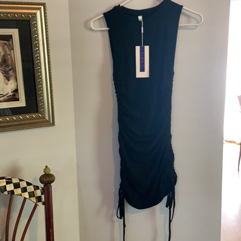 Ruched bodycon dress